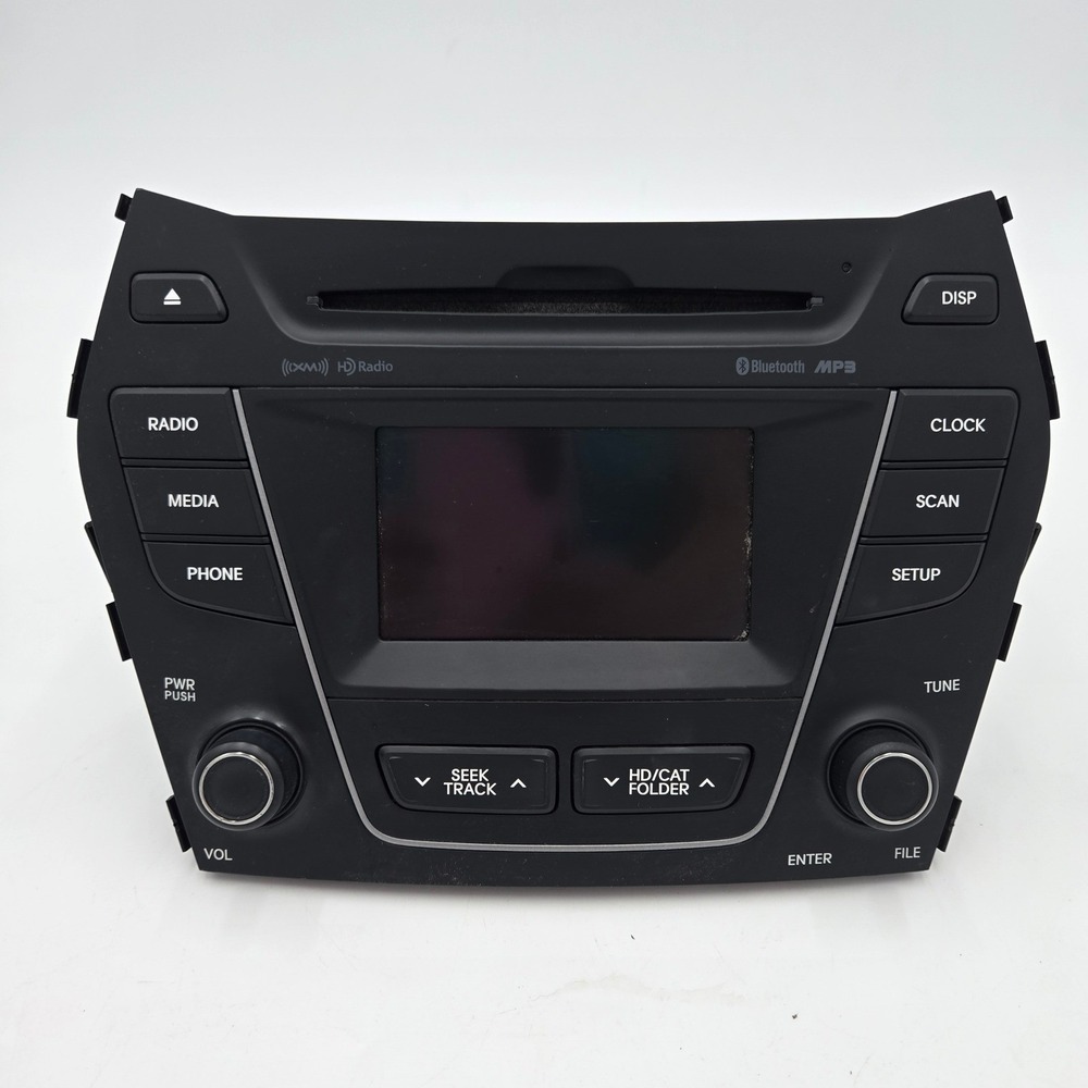 Hyundai Santa Fe Radio Head Unit 96180-4Z1004X Black Bluetooth XM HD Radio